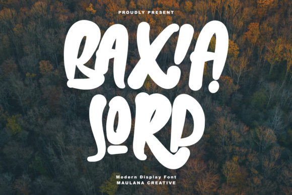 Baxia Jord: A Modern Font for Marketing Communication