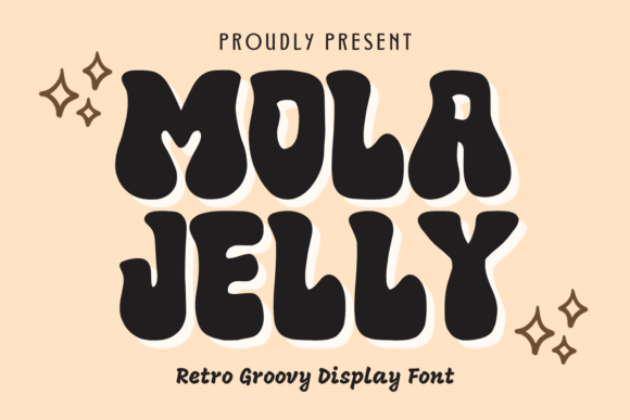 Bringing Retro Charm to Your Designs with Mola Jelly Font