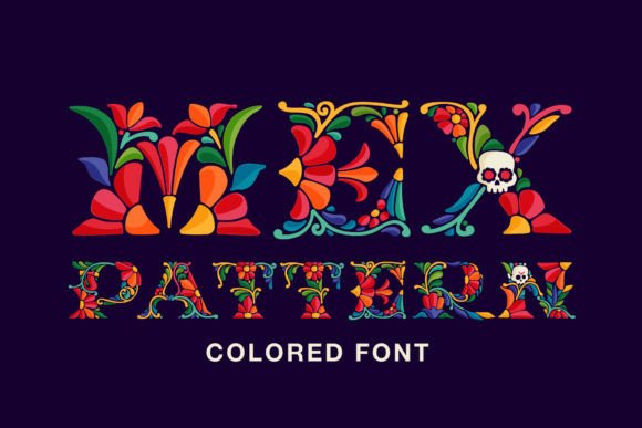 Crafting with Mexican Pattern: A Beautiful Font for Handmade Products