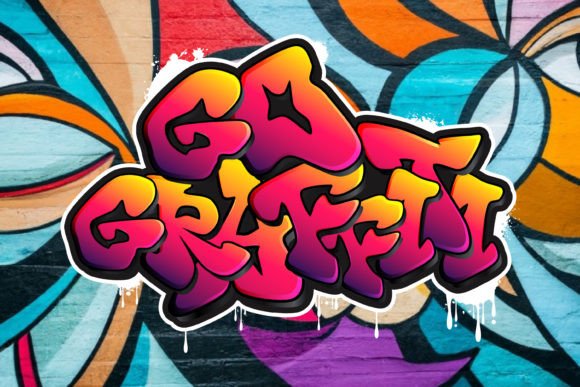 Go Graffiti: A Typeface with Urban Editorial Energy