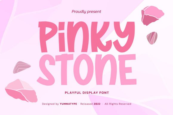 Pinky Stone: The Bold, Friendly Display Font for Campaign Creators