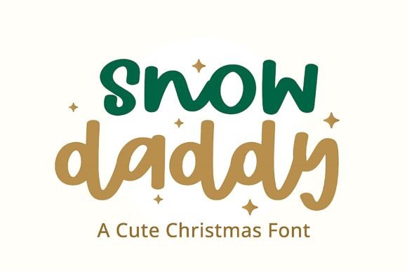 Snow Daddy: A Friendly Font for Editorial Personality
