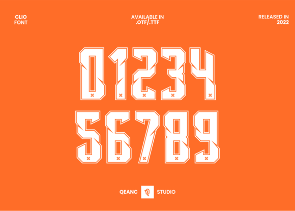 The Clio Typeface: A Bold Font for Dynamic Digital Branding