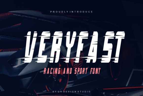 Veryfast: A Unique Display Font for Your Creative Projects